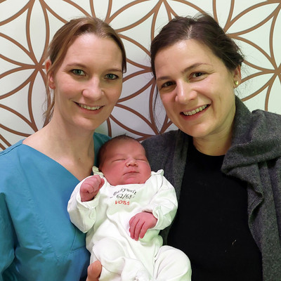 Laurenz ist das erste Neujahrsbaby in Wuppertal