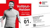 Blutspendeaktion im Bethesda am 1. Juli (Anmeldung mit QR-Code)