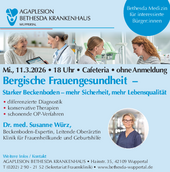 Anzeige Beckenboden